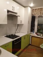Кухня с пластиковыми фасадами, Проект № 3650
